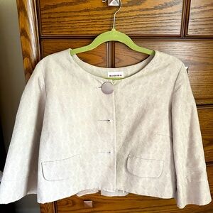 A beautiful jacket to wear with jeans or dress. Only worn couple times